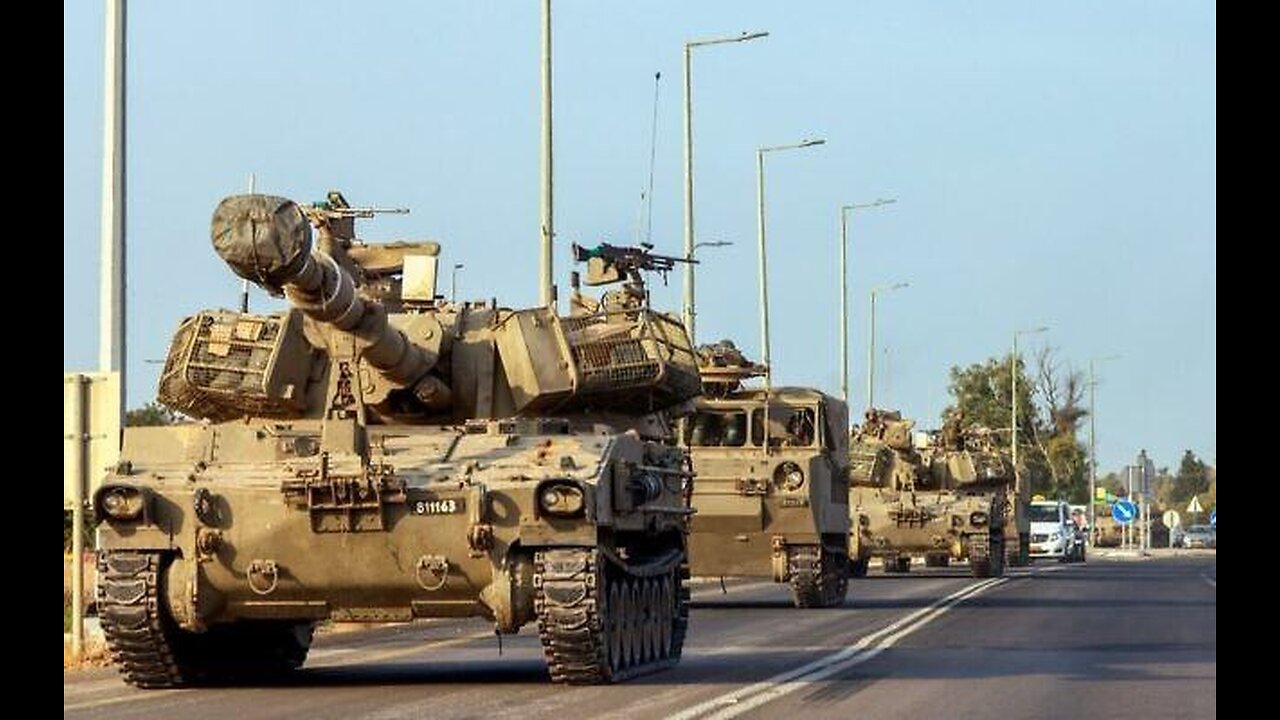 Israeli 'Merkava' tanks enter Gaza, creating panic for Hamas.