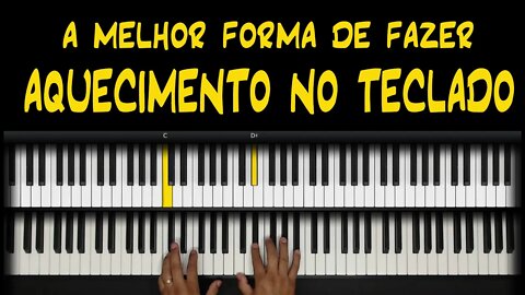 DICAS DIVERTIDAS QUE MUITA GENTE NÃO SABIA QUE SERVE PARA VOCÊ FAZER SEU AQUECIMENTO NO TECLADO