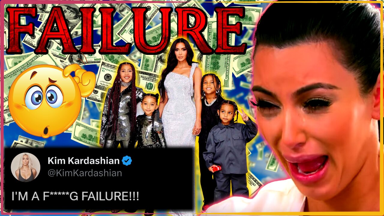 Kim Kardashian CRIES Herself to Sleep Knowing She is a TERRIBLE Single Mother & RUINED a GENERATION!