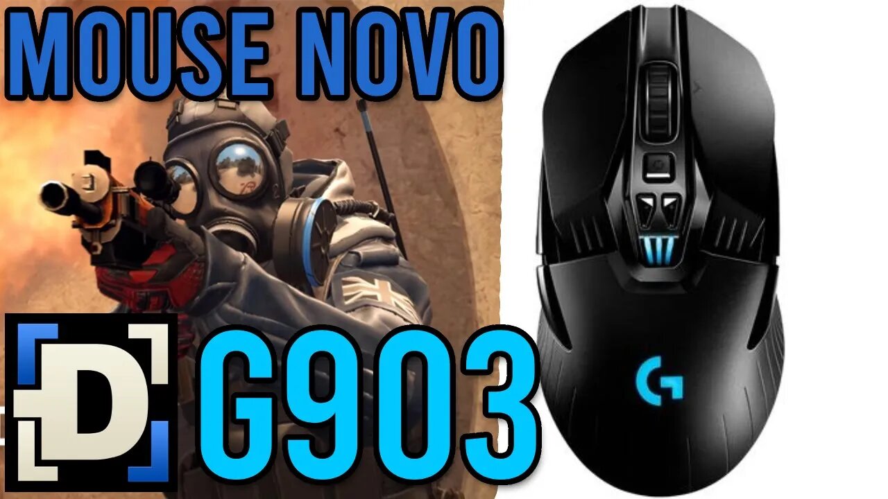 Jogando CS:GO no meu novo Mouse G903 da Logitech