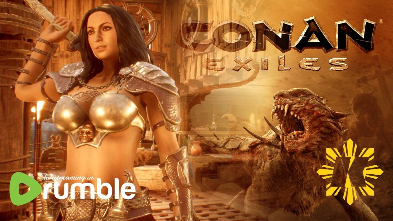 🔴 LIVE » CONAN EXILES » IMPROVED ARMORER'S BENCH >_< [ START @ 2 AM EDT, 4/9/23 ]