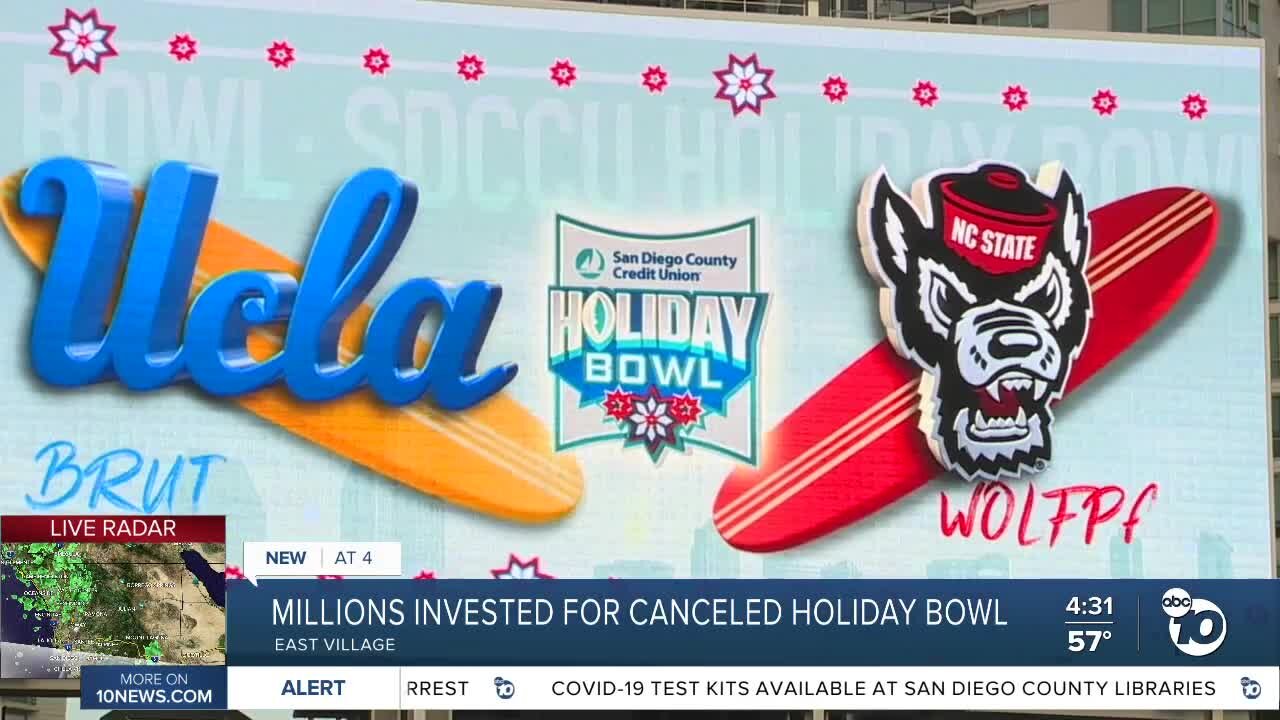 Millions invested ahead of canceled Holiday Bowl