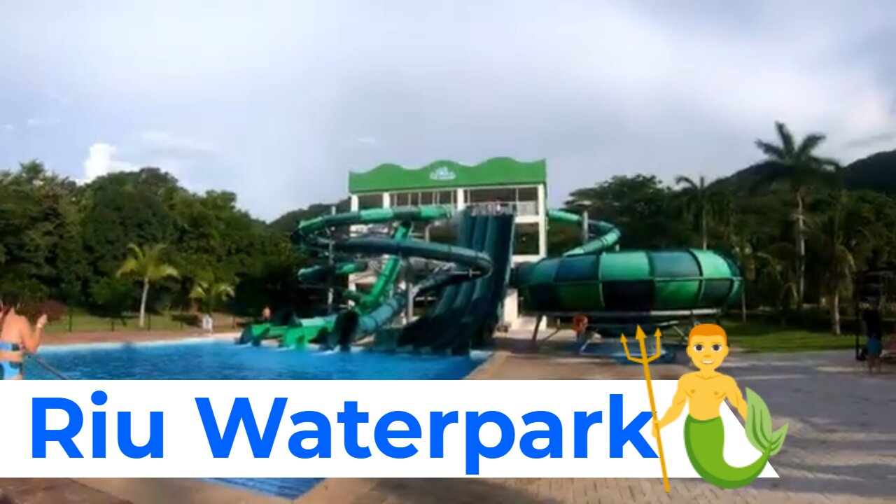 RIU WATERPARK // Costa Rica Resort SUPER FUN [#tourism] 🇨🇷