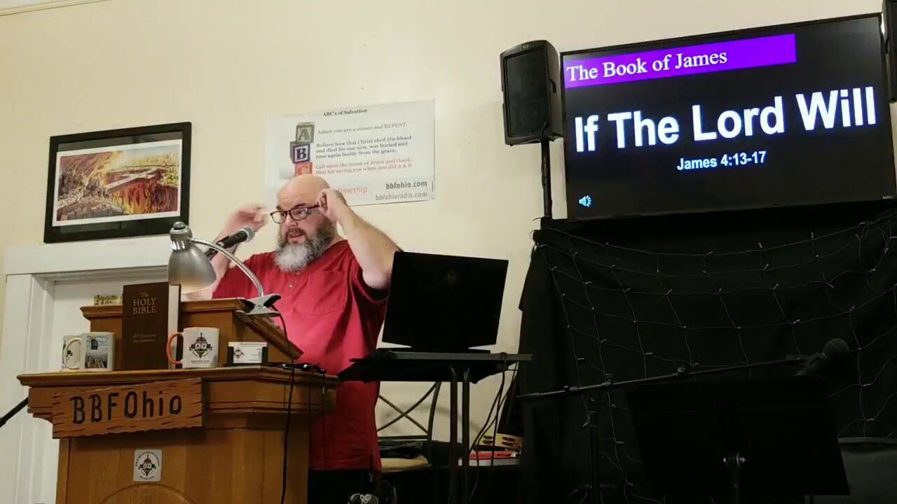 James 4:13-17 WEBCAST