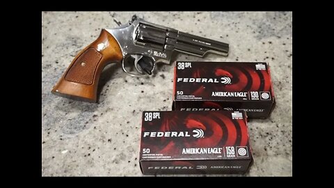 Smith & Wesson Model 19 Range and Accuracy Test.