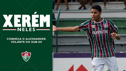 CONHEÇA O VOLANTE ALEXSANDER, DO SUB-20: "O FLUMINENSE É MINHA VIDA. QUERO RETRIBUIR SENDO ÍDOLO"