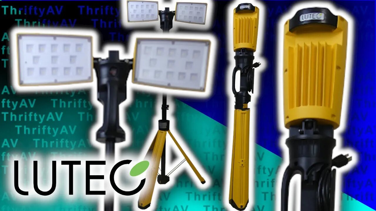 The LUTEC 6290Pro Work Light is Bright, Rugged, and Portable!