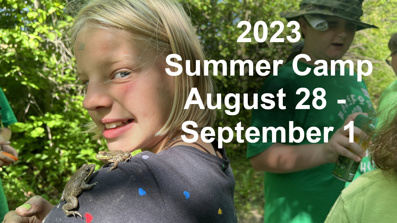 Barefoot Bushcraft Summer Camp August 28 - September 1, 2023