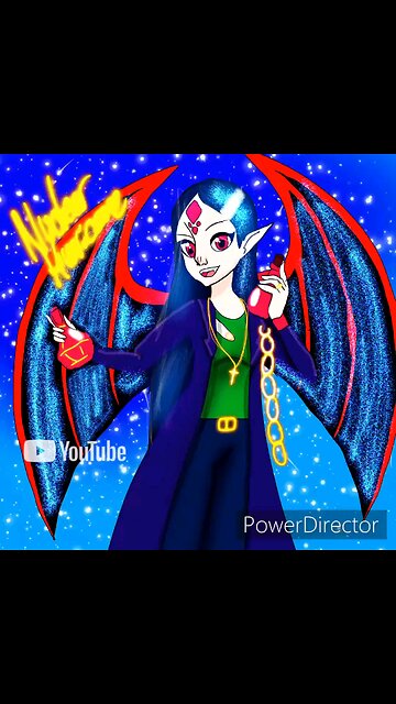 speedpaint vampire with potions