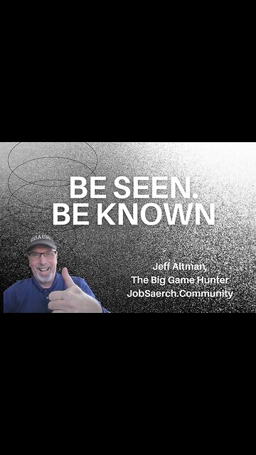 Be Seen. Be Known. #shorts