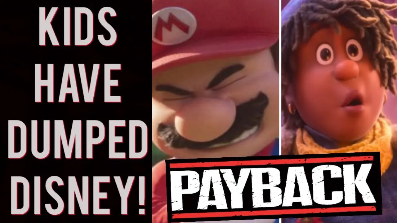 Woke Disney has LOST family audiences! DEFEATED for three years by Super Mario movie studio!