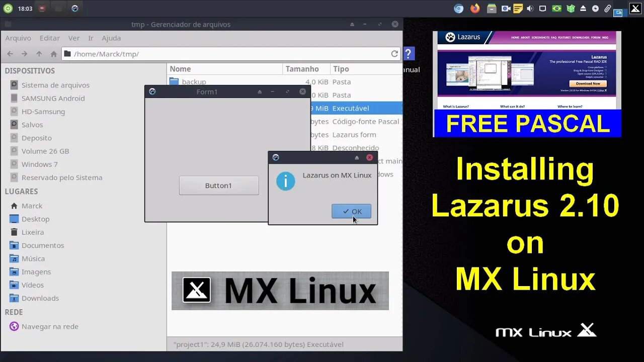 What to do if Lazarus can't find the Debugger's path? Install Lazarus on MX Linux from the terminal