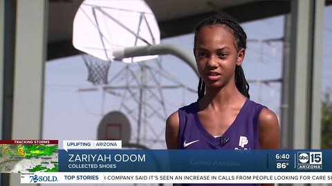 Phoenix Mercury continuing BG's Heart and Sole shoe drive