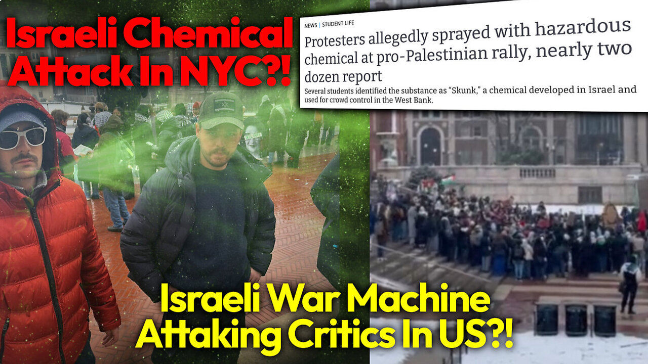 Israel War Machine BUSTED Attacking Their Critics At American Ivy Leauge University?!