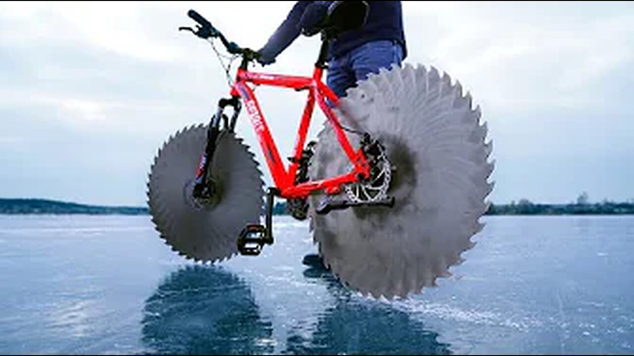 Epic Cycling on Ice