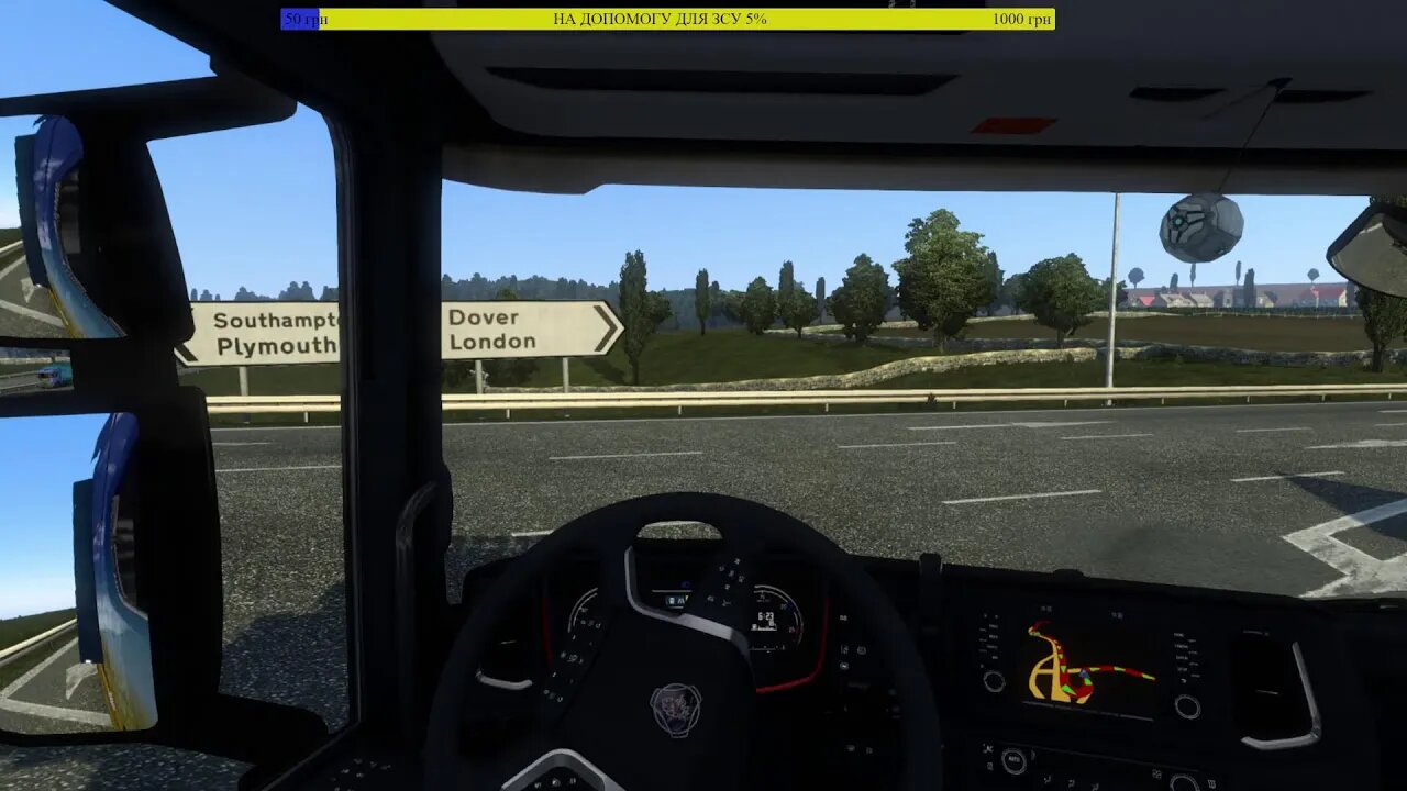 FAST ETS 2 to BEAUTIFUL UKRAINIAN MUSIC