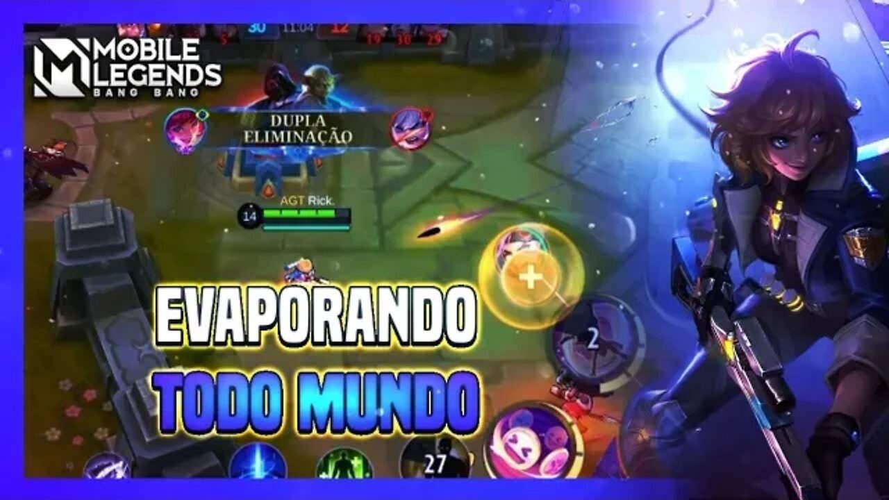 O MELHOR ADC DO JOGO!!! HIT KILL EM TODO MUNDO | MLBB