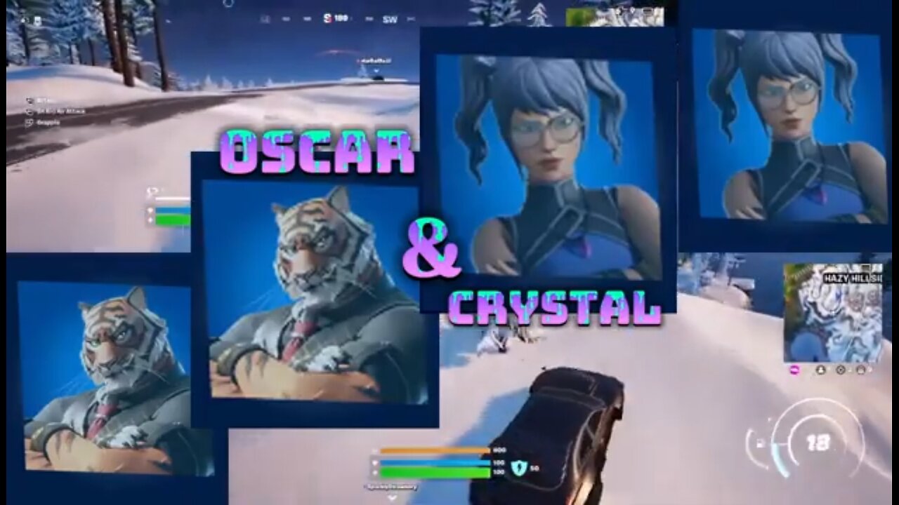 Fortnite Winter Montage - Hella Bored Crystal & Oscar