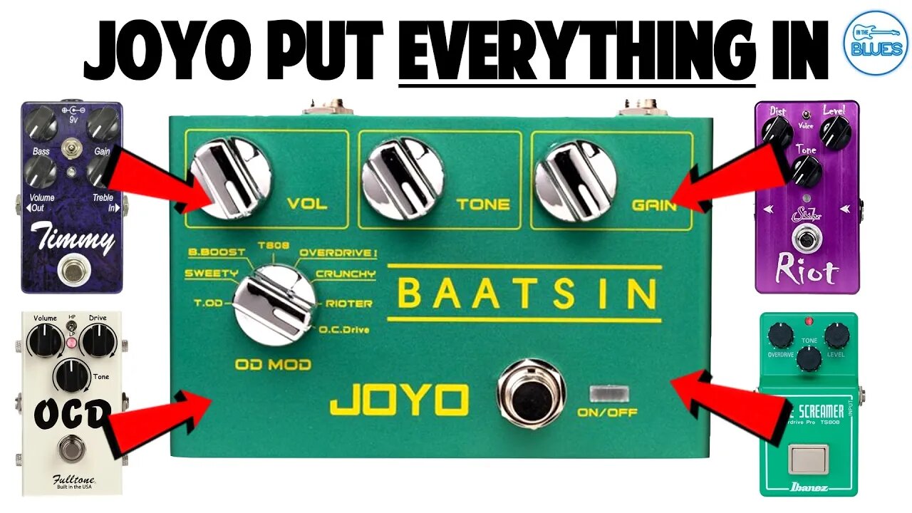 The Last Overdrive You'll Ever Need? The Joyo Baatsin Pedal Review