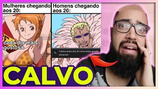 Reagi a MEMES CALVO porque me chamar de CALVO EM LIVE #calvo #memes