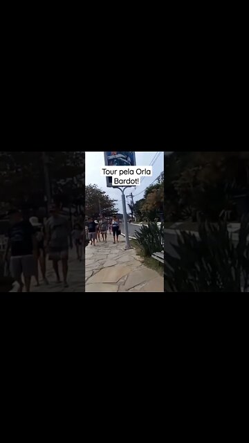 Tour pela Orla Bardot [ Búzios, RJ] #shorts #riodejaneiro #besttravelbeaches #brazil #walk