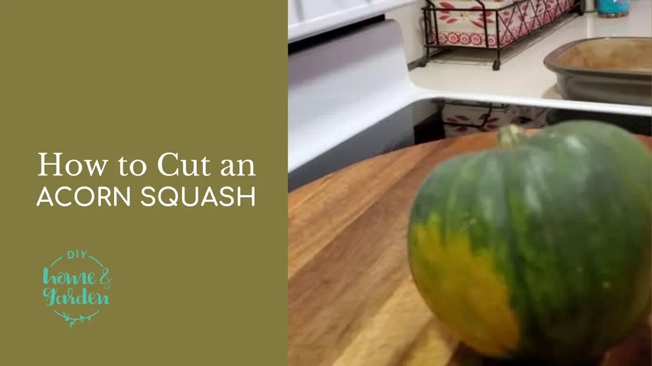 How to Cut an Acorn Squash