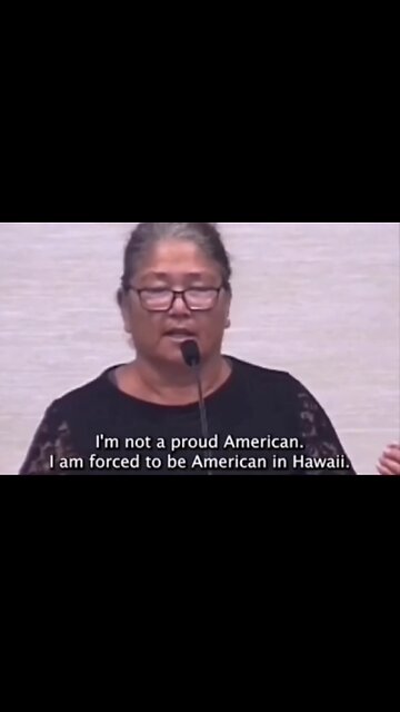 Hawaiian said we are not proud Americans