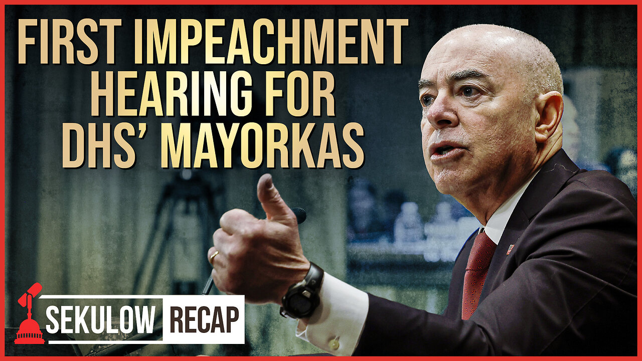 Mayorkas Facing Impeachment Over National Security Fallout at Border