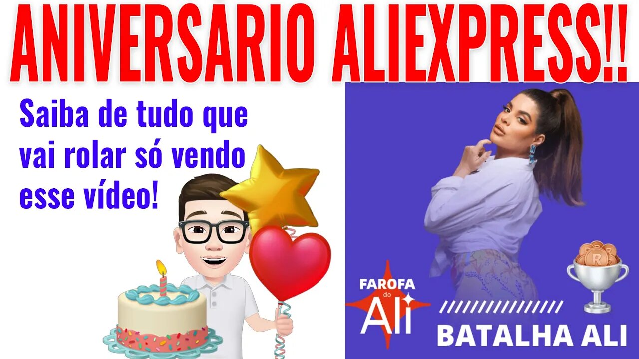 GRANDES OPORTUNIDADES NO ANIVERSÁRIO ALIEXPRESS 2022