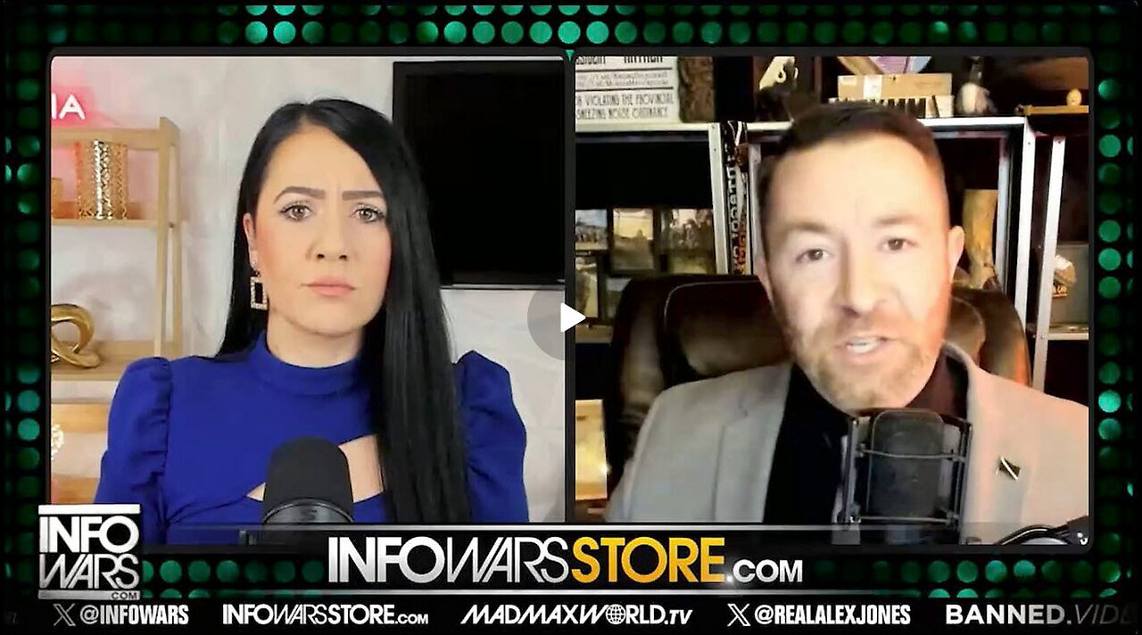 Maria Zeee & Jeremy MacKenzie on Infowars - Life in Prison for "Hate Speech"