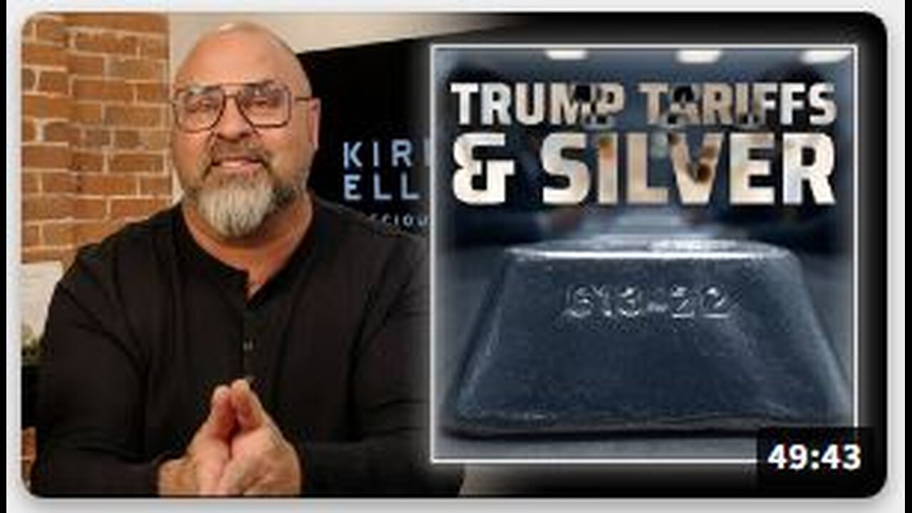 Trump Tariffs Affecting The Price Of Silver Dramatically + Major BRICS Developments