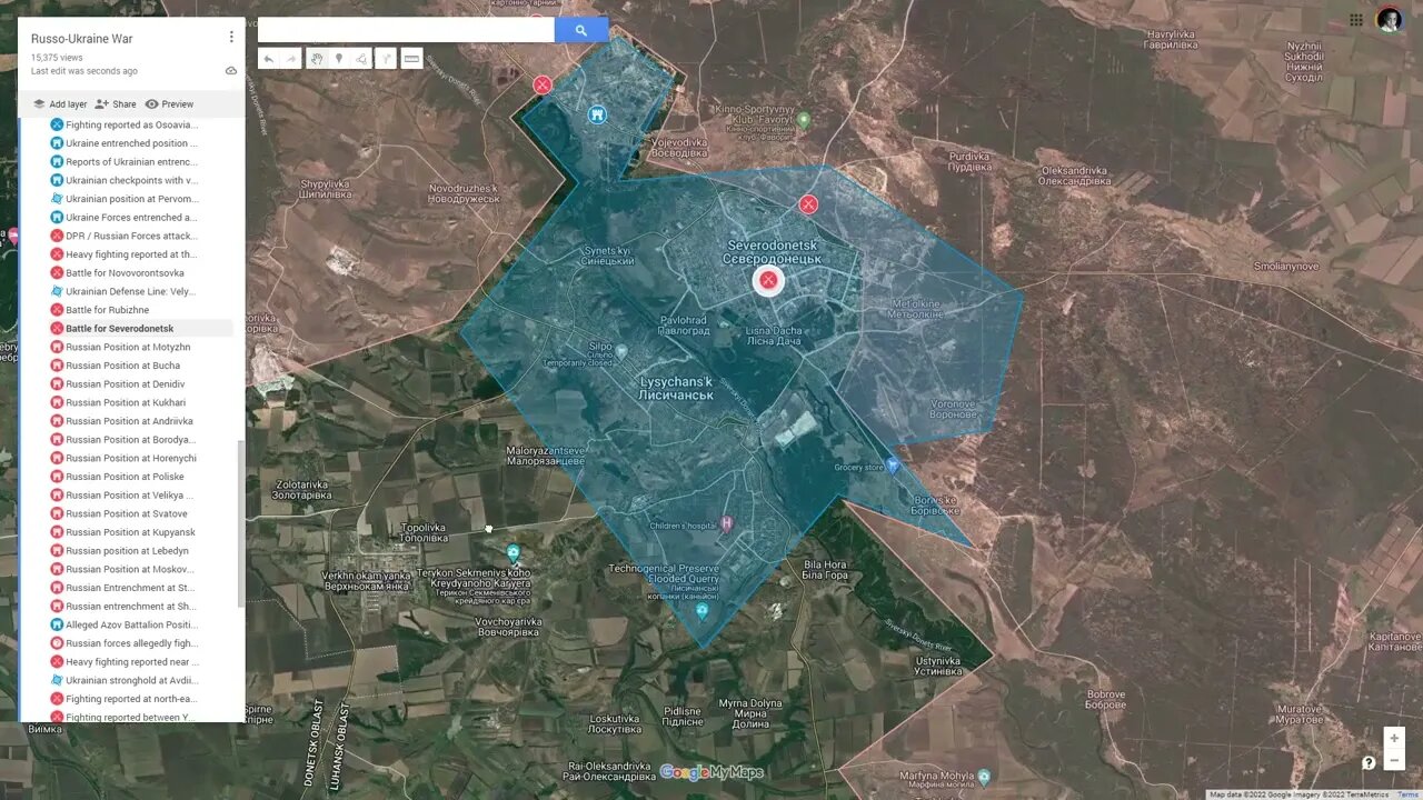 [ Ukraine SITREP ] Day 20 Summary - Ukr forces shelled Kherson airport; LPR captures Panteleimonivka