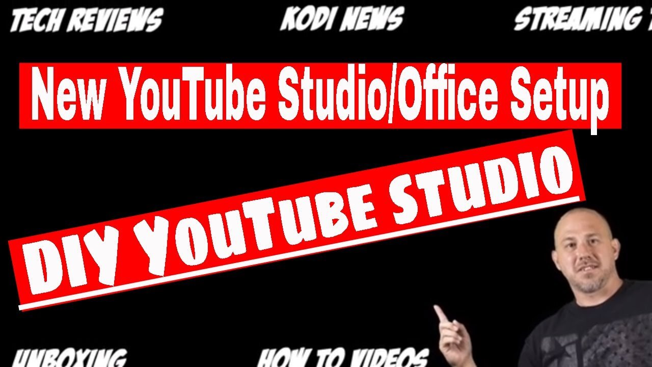 Youtube Studio Setup At Home | HOW TO BUILD A QUALITY DIY HOME YOUTUBE STUDIO SETUP!