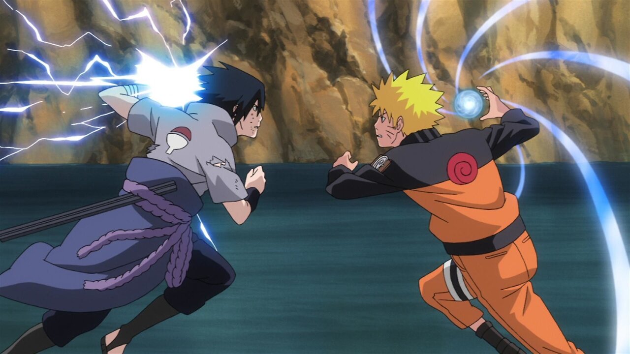 Naruto Uzumaki vs Sasuke Uchiha epic battle