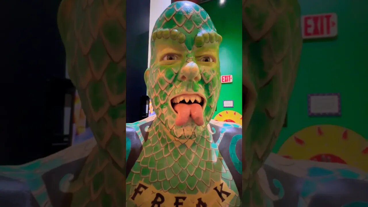 Reptile #halloweenwithshorts #ripleysbelieveitornot #spookyseason