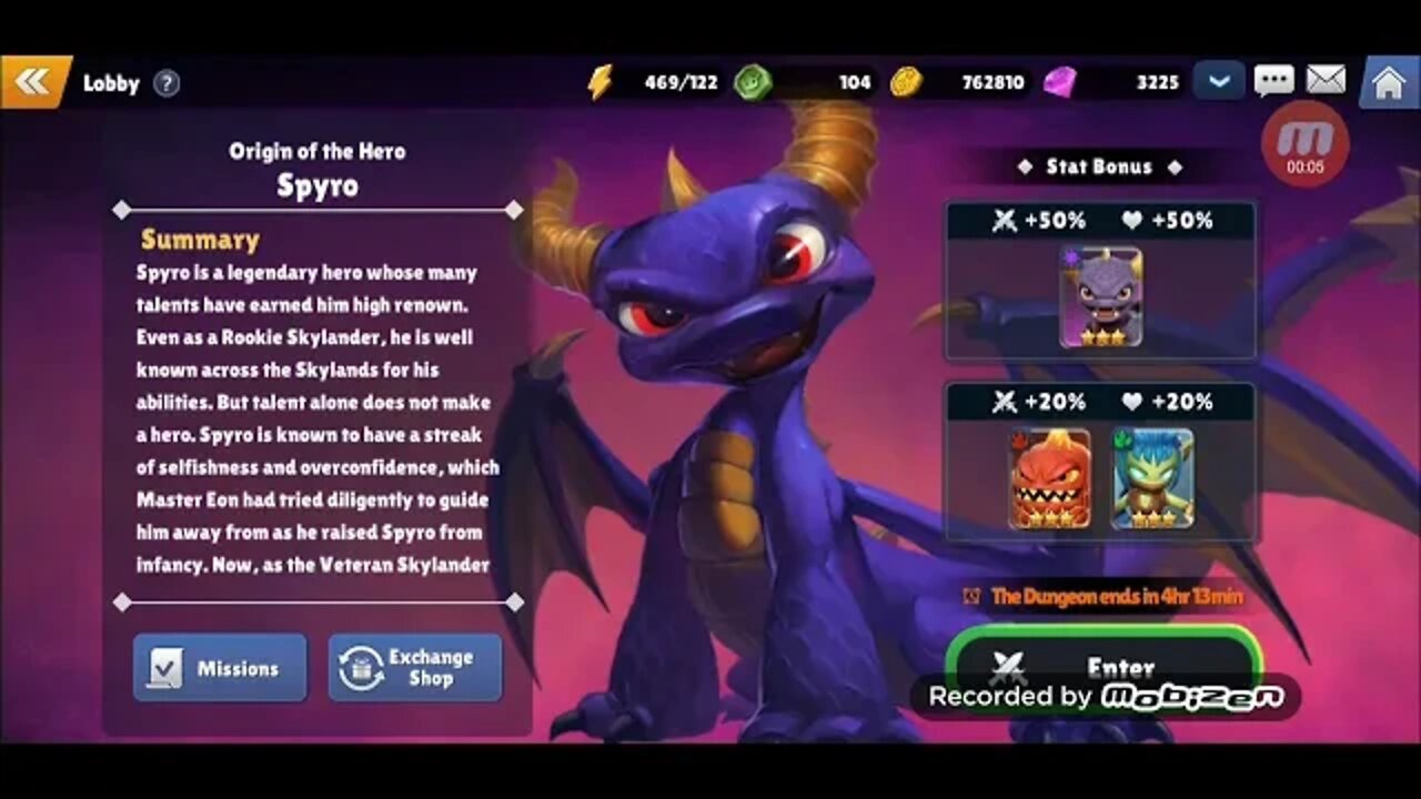 Spyro and the other Chosen Skylanders take on Kaos!