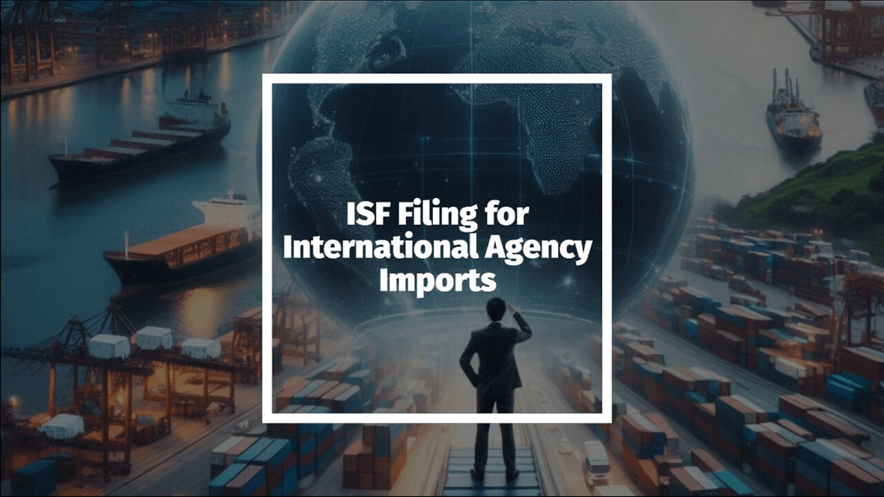 Breaking Down the ISF: Can International Organizations File?