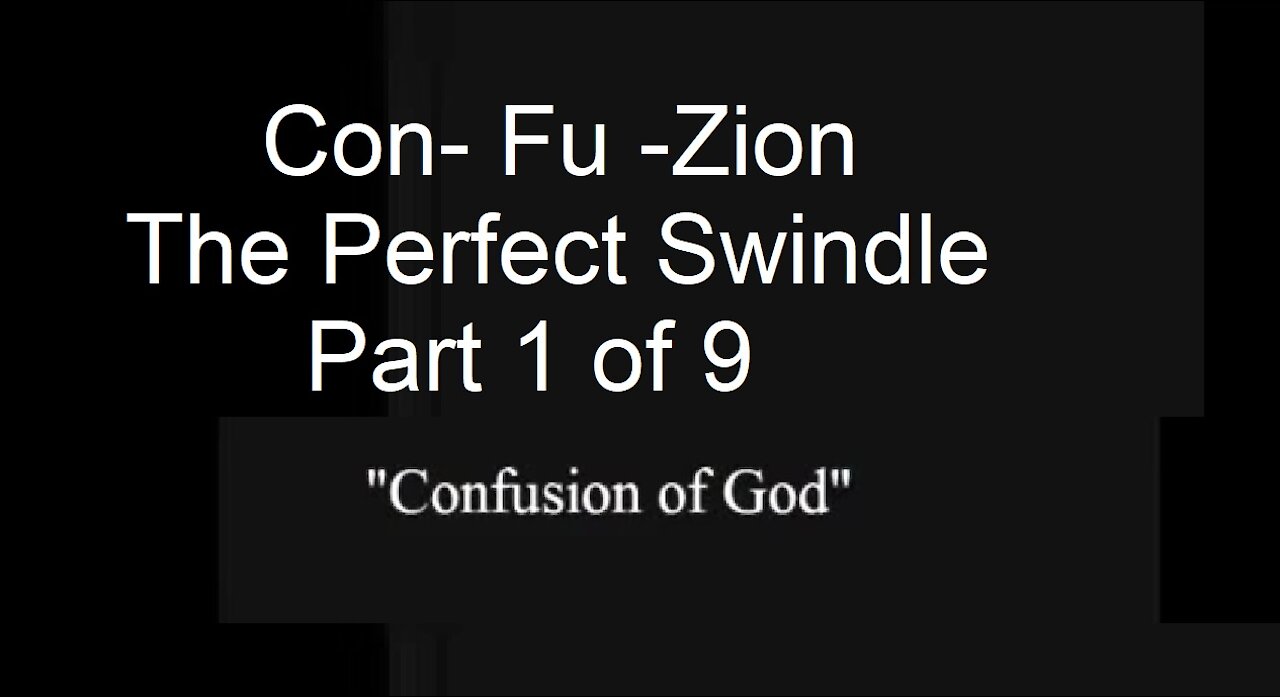 Con - Fu -Zion - The Perfect Swindle 1 of 9