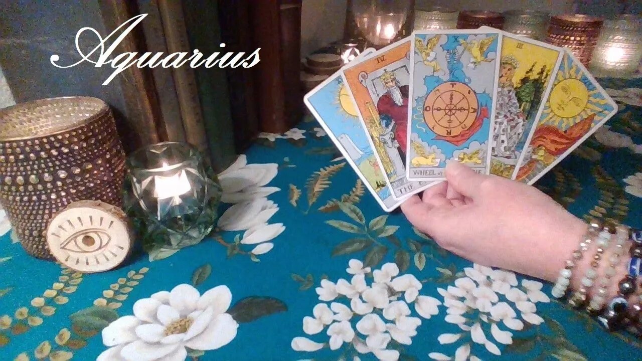 Aquarius August 2022 ❤️💲 LIFE CHANGING DECISIONS WILL BE MADE! Love & Career Tarot Reading