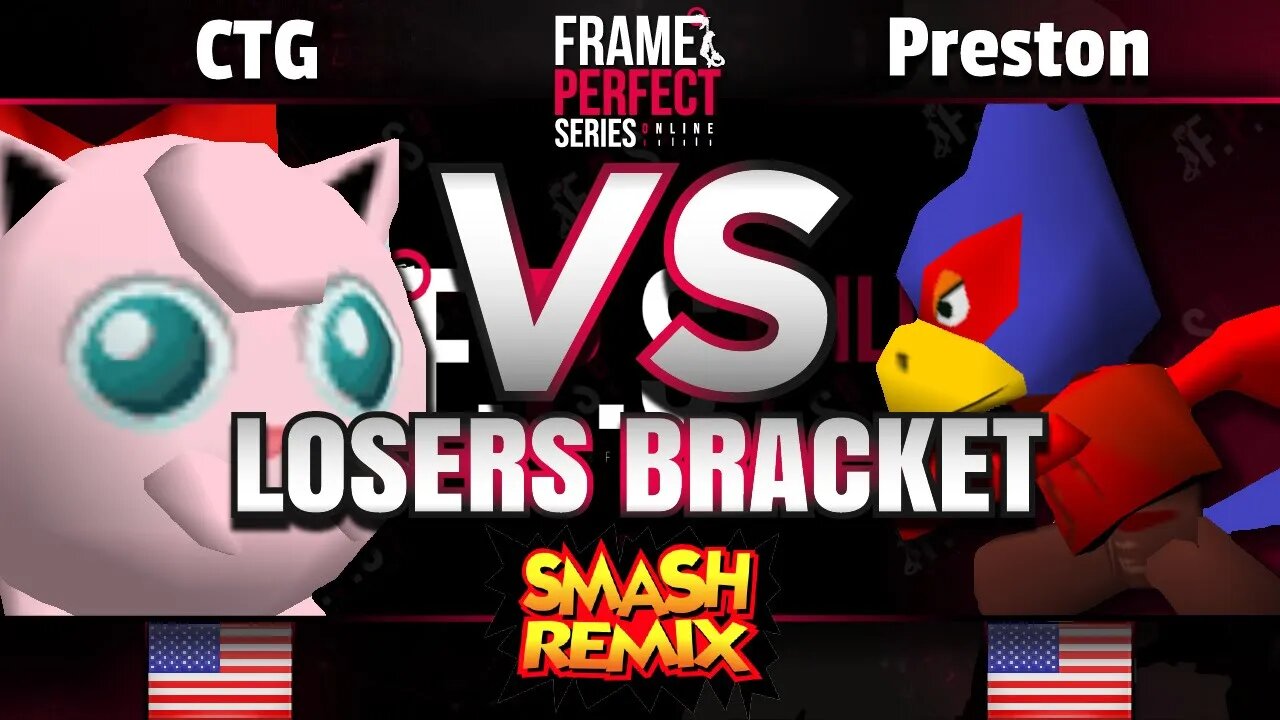 FPS3 Online L. Bracket - TLOC | CTG (Jigglypuff) vs. Preston (Falco) - Smash Remix