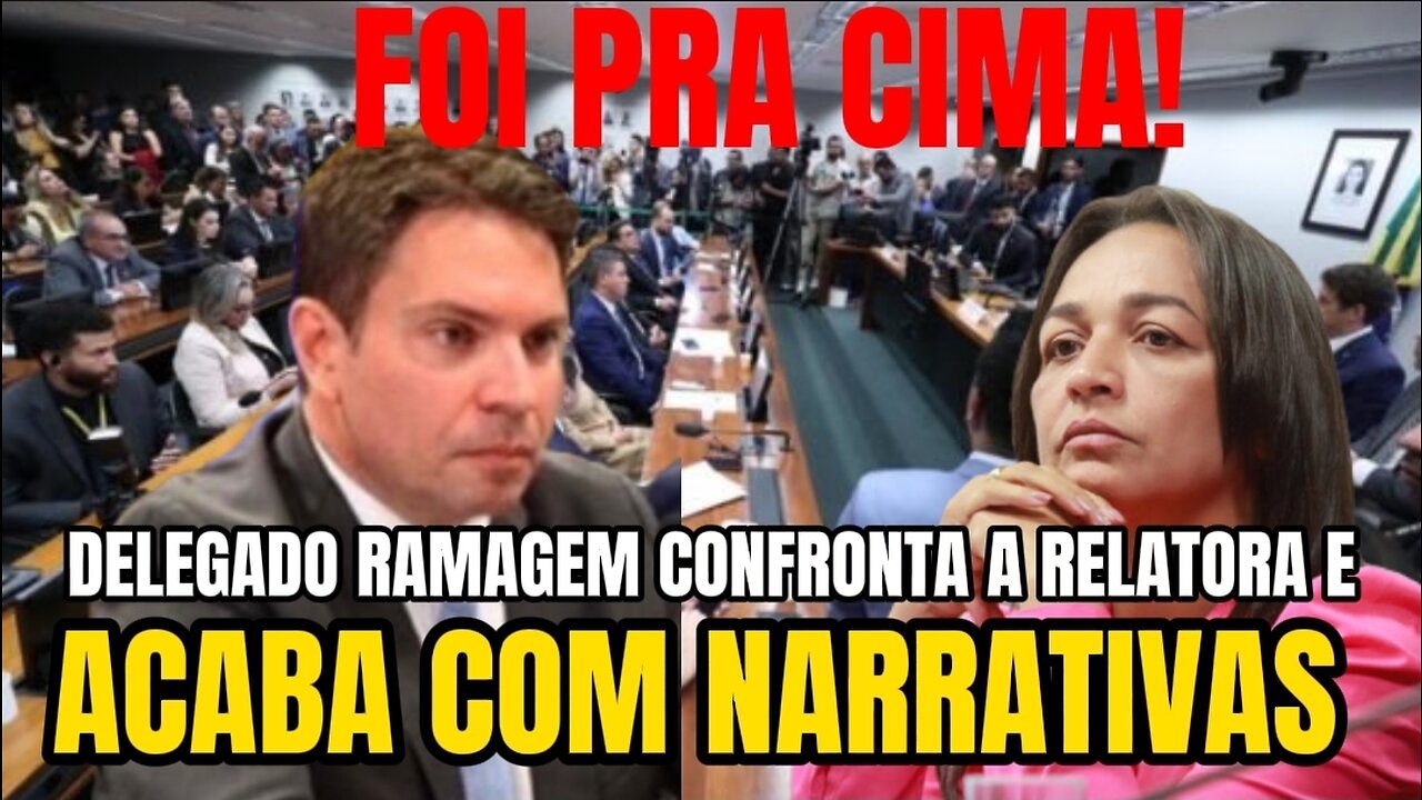 RAMAGEM VAI PRA CIMA DA RELATORA DA CPMI