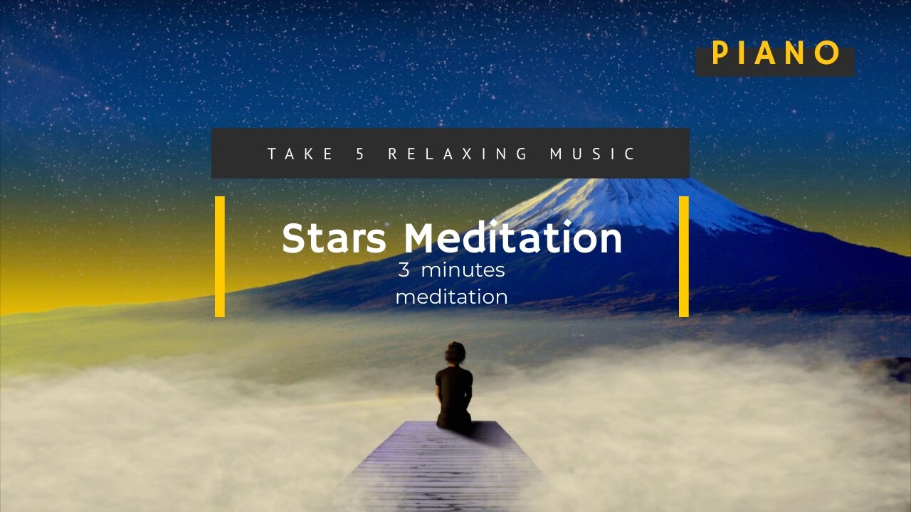 [Piano] Relaxing music Sleep Music Study Sleeping - Stars Meditation - HD 1080p