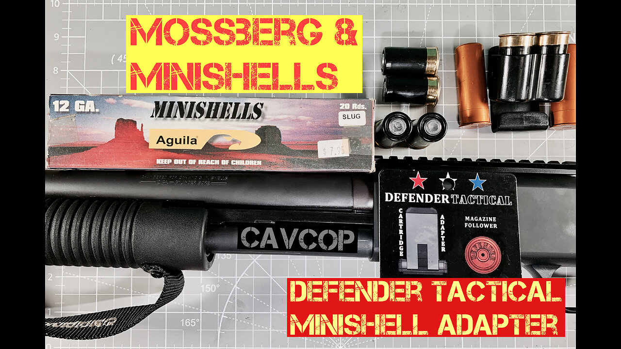 Mossbergs and Minishells oh my