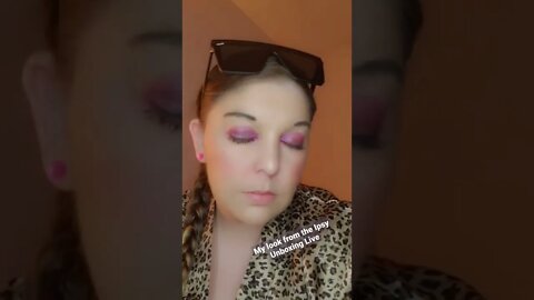 #Ipsy Glam Bag X look created from the Live Unboxing. Check it out on #Sunshiney