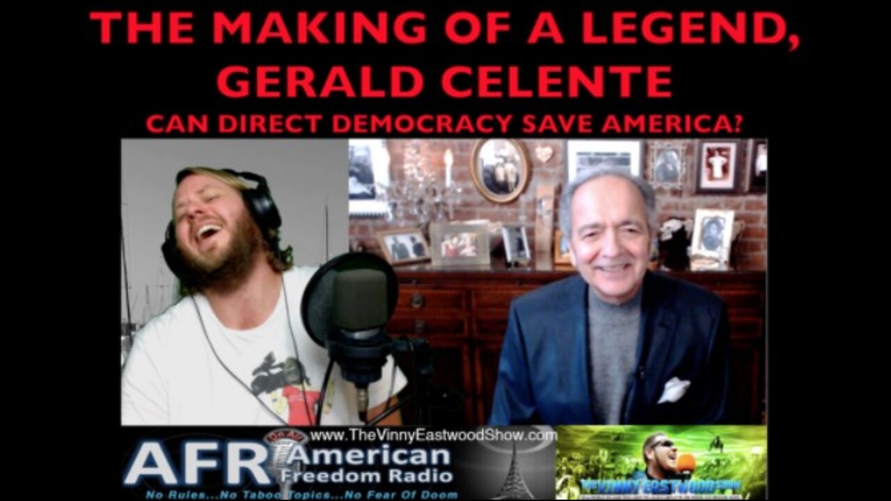 The making of a legend, Gerald Celente, Saving America with Direct Democracy - 26 Feb 19