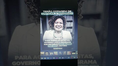 para agradar artistas governo lança programa que distribuirá R$ 3 bi por ano a cultura... culturão💸💸