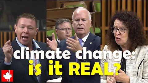 IS CLIMATE CHANGE REAL? Heated exchange on Liberal-NDP costly coalition's carbon taxes