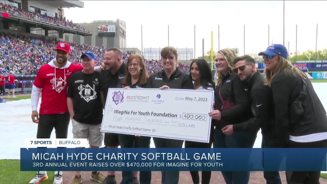 3rd annual Micah Hyde Charity softball game puts emphasis on community