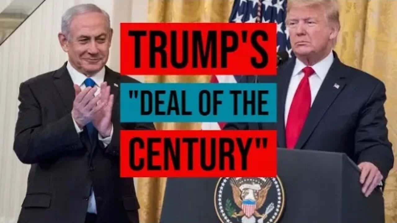 Trump Unveils Israel-Palestine Peace Plan