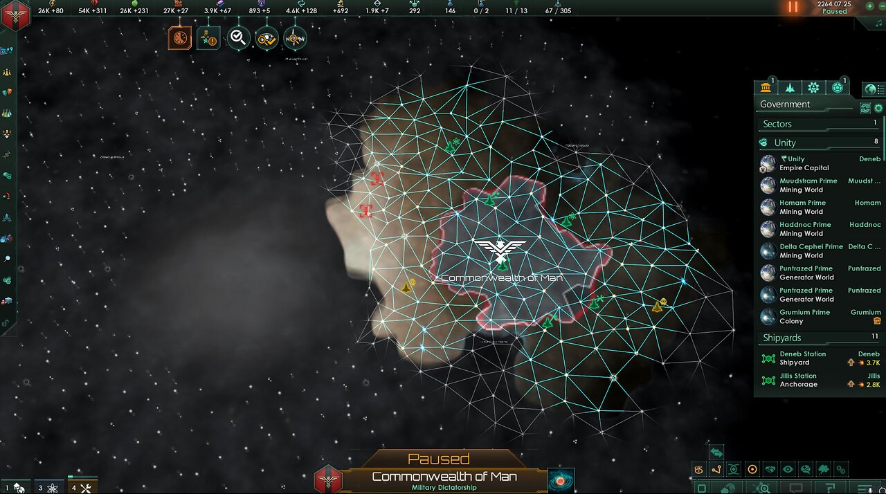 Killing Time With Stellaris. The Stoopids Play Will Not Be On Tonight